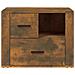 Comodino Rovere Fumo 60x36x45 Cm Legno Multistrato - Foto miniatura 6