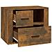 Comodino Rovere Fumo 60x36x45 Cm Legno Multistrato - Foto miniatura 7