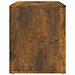 Comodino Rovere Fumo 60x36x45 Cm Legno Multistrato - Foto miniatura 8
