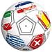 Pallone 23025 John Js Flags Assortito - Foto miniatura 1