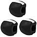 Jawline Trainer Per Mandibola In Silicone Nero 3 Pack - Foto miniatura 1