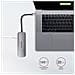 HMC-5 replicatore di porte e docking station per laptop Cablato USB 3.2 Gen 1 (3.1 Gen 1) Type-C Grigio - Foto miniatura 4