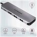 HMC-5 replicatore di porte e docking station per laptop Cablato USB 3.2 Gen 1 (3.1 Gen 1) Type-C Grigio - Foto miniatura 5
