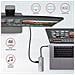 HMC-5 replicatore di porte e docking station per laptop Cablato USB 3.2 Gen 1 (3.1 Gen 1) Type-C Grigio - Foto miniatura 6