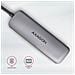 HMC-5 replicatore di porte e docking station per laptop Cablato USB 3.2 Gen 1 (3.1 Gen 1) Type-C Grigio - Foto miniatura 7