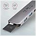 HMC-5 replicatore di porte e docking station per laptop Cablato USB 3.2 Gen 1 (3.1 Gen 1) Type-C Grigio - Foto miniatura 10