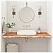 Piano Bagno 140x60x2,5 Cm Rettangolare Legno Massello Di Acacia - Foto miniatura 1