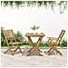 Sedie Giardino Pieghevoli 2pz 54,5x61,5x86,5 Cm Massello Acacia - Foto miniatura 5
