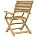 Sedie Giardino Pieghevoli 2pz 54,5x61,5x86,5 Cm Massello Acacia - Foto miniatura 6