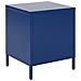 Comodino 2 Cassetti Kylea Metallo Blu Marino - Foto miniatura 11