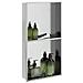 Nicchia Per Doccia Argento Spazzolato 32x62x9cm In Acciaio Inox - Foto miniatura 1