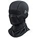 Passamontagna Invernale Con Cappuccio/maschera Da Sci Black - Foto miniatura 3