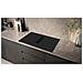 Piano Cottura ED751HQ26E a Induzione 4 Zone Cottura Cappa Aspirante da 59.2 cm Colore Nero - Foto miniatura 4