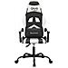 Sedia da Gaming Nero e Bianco in Similpelle - Foto miniatura 8