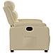 Poltrona Reclinabile In Tessuto Crema - Foto miniatura 8
