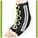 Manicotto Di Supporto Per Caviglia Con Strisce A Molla Green+black - Foto miniatura 3