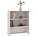 Piano Credenza Hamar Bianco 85x35x100 Cm Legno Massello Di Pino - Foto miniatura 8