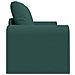 Divano Letto 2-in-1 Verde Scuro 148x71x83 cm Tessuto - Foto miniatura 7