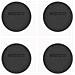 Set Di 4 Sottobicchieri Rotondi In Silicone Autoadesivi Per Bicchieri Tumbler  L - Foto miniatura 1
