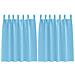 Tende con tende 2 pcs Azzurro 140x140cm Poliestere - Foto miniatura 1