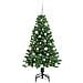 Albero di Natale artificiale con 150 LED Verde 150 cm - Foto miniatura 3