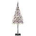 Albero di Natale con 300 LED Bianco 210 cm PE e Acciaio - Foto miniatura 3
