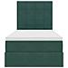 Letto con contenitore e materasso Verde Scuro 90 x 200 cm - Foto miniatura 7