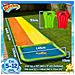 Scivolo d'acqua Slip N Slide a Doppia Corsia con Piscina e 2 Boogie - 5,5m di divertimento estivo per giardino - Foto miniatura 2