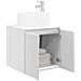 Mobile Lavabo da Parete Bianco 49,5 x 44,5 x 66 cm - Foto miniatura 2