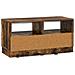 Mobile TV LED Rovere Fumo Legno ingegnerizzato - Foto miniatura 8