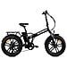 Fat Bike Pieghevole 20'' Telaio Alluminio 250w 48v 15ah Nero Opaco cerchi in lega - Foto miniatura 2