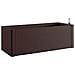 Fioriera Natural Deluxe Moka 100x43x33h cm - Foto miniatura 1