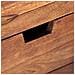 Comodino 40x30x50 Cm In Legno Massello Di Sheesham - Foto miniatura 2
