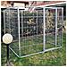 Box Per Cani Singolo Da Esterno Recinzione In Rete Zincatura Elettrolitica Dimensioni 200 X 200 X H 180 Cm - Foto miniatura 4
