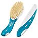 Spazzola Per Capelli 100% Naturale Con Pettine A Denti Arrotondati Brosse Pour Bebe Blue - Foto miniatura 1