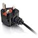 80601, Power plug type G, C5 coupler, Maschio / maschio, 250V, 3A, 181g - Foto miniatura 5