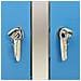 Copri Bidoni Pattume Quadruplo 276,5x77,5x112,5 cm Acciaio Inox - Foto miniatura 3