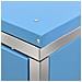 Copri Bidoni Pattume Quadruplo 276,5x77,5x112,5 cm Acciaio Inox - Foto miniatura 4