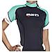 Rash Guard Manica Corta Donna 3 Nero / acquamarina - Foto miniatura 2