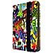 Custodia Tablet 10 Pollici Funzione Stand Con Elastico Design Street Art - Foto miniatura 5