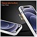 Custodia Compatibile Con Apple Iphone 12 / Iphone 12 Pro (6,1"" Zoll) In Transparente Opaco - Coperchio Protettivo Ibrido Con Interno In Silicone Tpu E Retro In Plastica Opaca - Foto miniatura 6