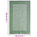 Tappeto Da Esterno Verde 190x290 Cm In Pp - Foto miniatura 2