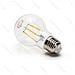 Lampadina Led Filamento A60 6w Attacco E27 700 Lumen 6500k Luce Fredda D60h105mm Angolo 360 Gradi Equivale A 54w Incadescenza - Foto miniatura 1