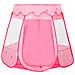 Tenda Da Gioco Per Bambini Rosa 102x102x82 Cm - Foto miniatura 2