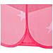 Tenda Da Gioco Per Bambini Rosa 102x102x82 Cm - Foto miniatura 3