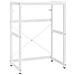 Struttura Per Lavabo Da Bagno Bianca 59x38x83 Cm In Ferro - Foto miniatura 2