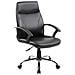 Sedia Da Ufficio Macquarie, Poltrona Direzionale Con Braccioli, Sedia Ergonomica Da Ufficio, Nero, 60x59h100/110 Cm - Foto miniatura 1
