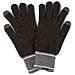 Knit Gloves 04177201, Unisex, Nero, M /l - Foto miniatura 1