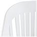 Sedia Da Pranzo Plastica Bianca Dallas - Foto miniatura 8