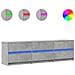 Mobile Porta TV con LED Grigio Cemento 180x34x50cm Truciolato - Foto miniatura 1